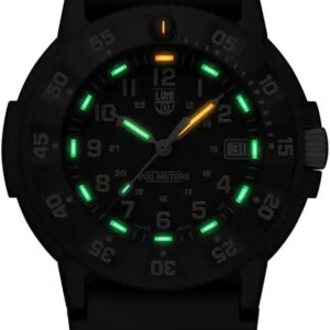 Luminox - Original Navy Seal XS.3001.EVO.OR - Mens Watch 43mm - Dive Watch in Black Date Function - 200m Water Resistant - Mens Watches - Made in Switzerland