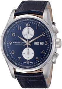 hamilton jazzmaster maestro automatic blue dial men's watch h32766643