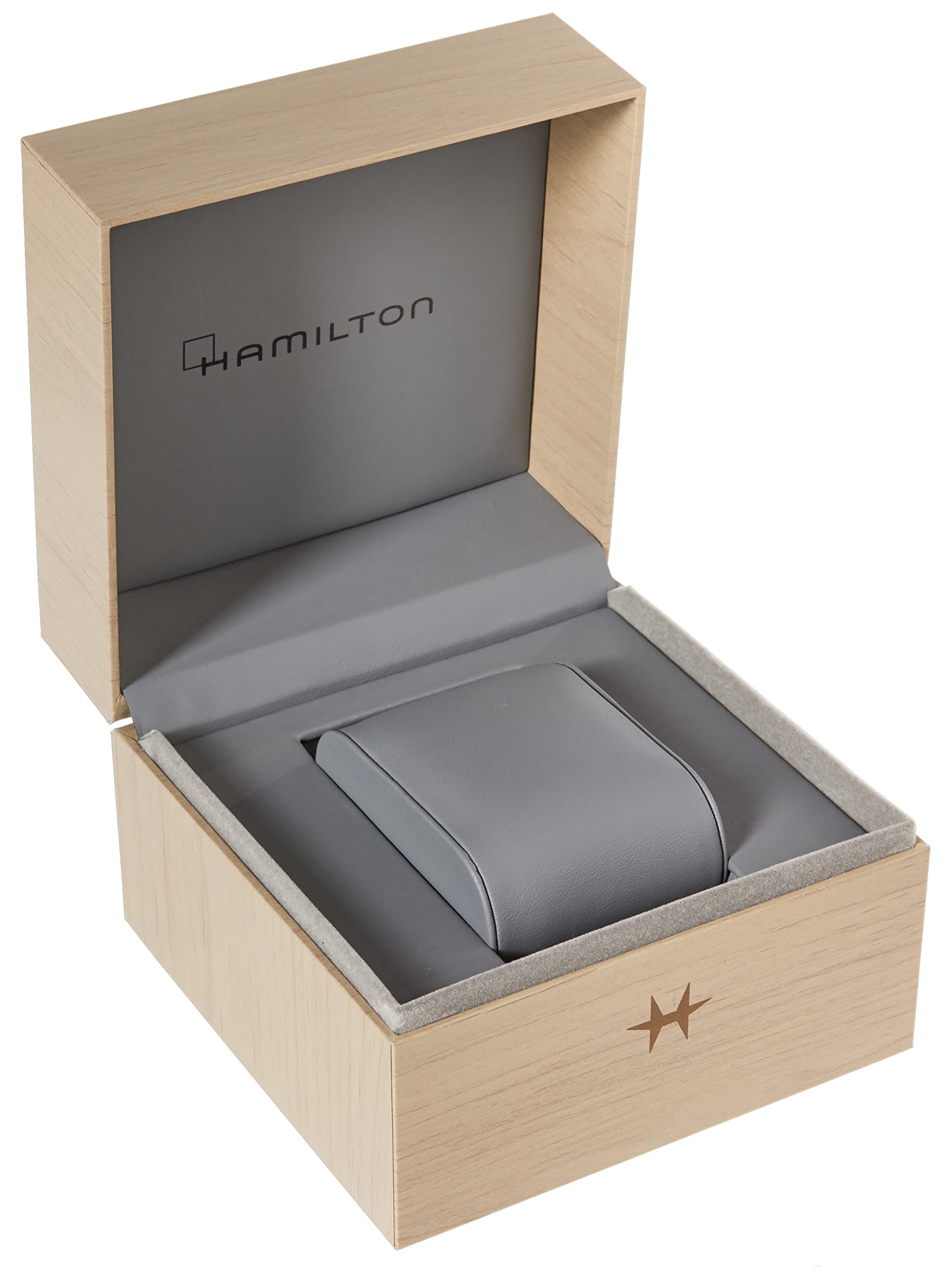 Hamilton Watch Khaki Aviation Converter Swiss Automatic Watch 42mm Case, Black Dial, Silver Stainless Steel Bracelet (Model: H76615130)