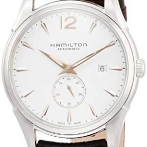 Hamilton Men's H38655515 Jazzmaster Slim White Dial Watch