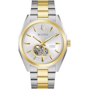 bulova automatic watch 98a284, multicolour, bracelet