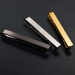 [TAVARAT] Tie Clip Tie Clips for Men Gold made in japan Tie Bar Tie Pin Tps-014-gd (gold)