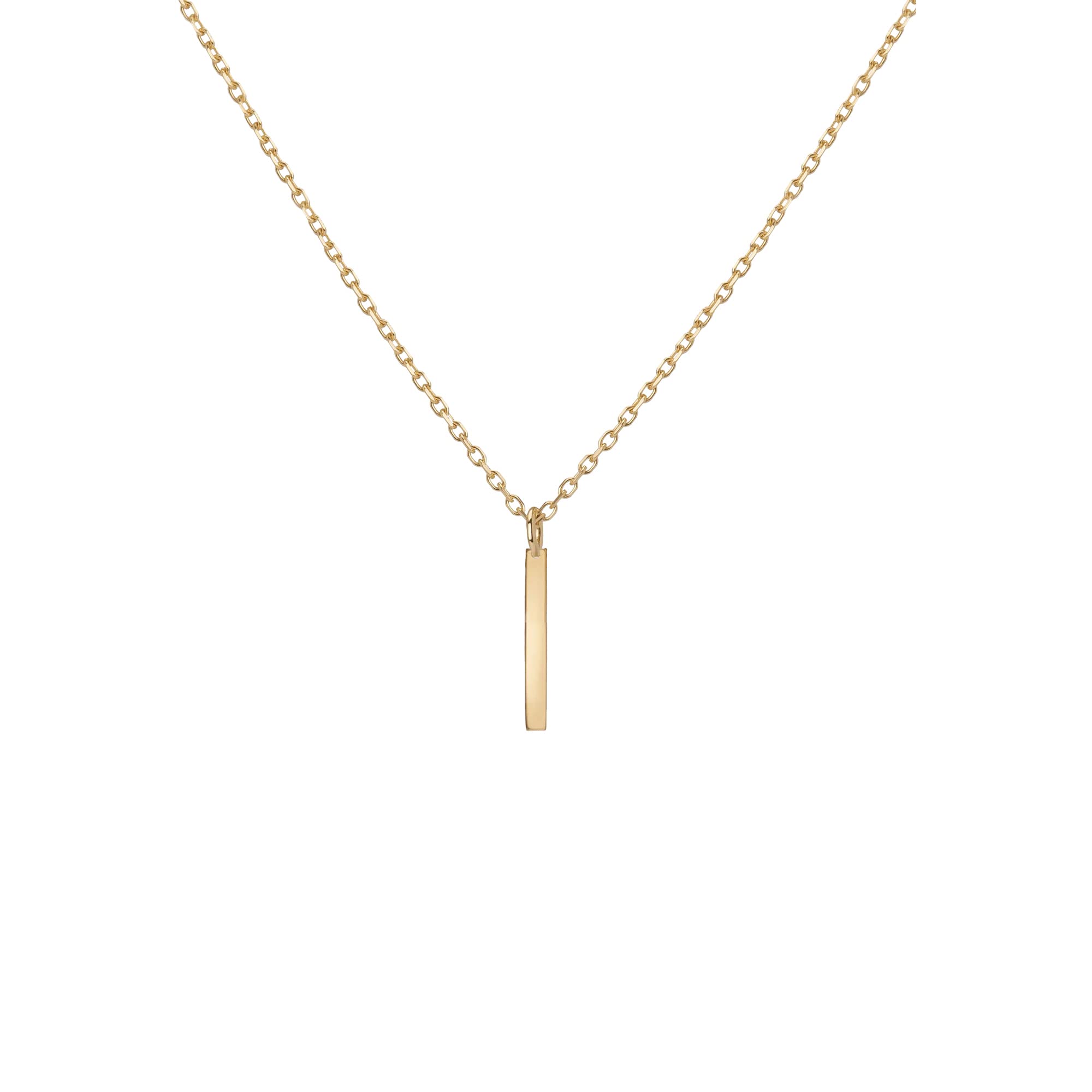 Aghfacy Dainty Bar Necklace for Women | Cute Bar Pendant Choker | Bar Necklace Gold | Tiny Bar Pendant Necklaces | Layered Bar Necklace
