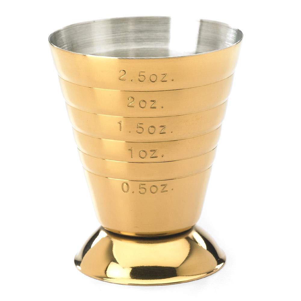 Barfly Drink Measure, 2.5 oz, Gold