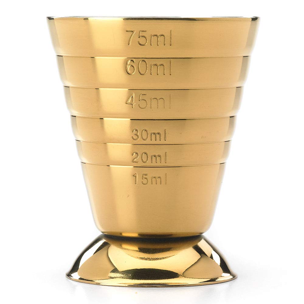 Barfly Drink Measure, 2.5 oz, Gold