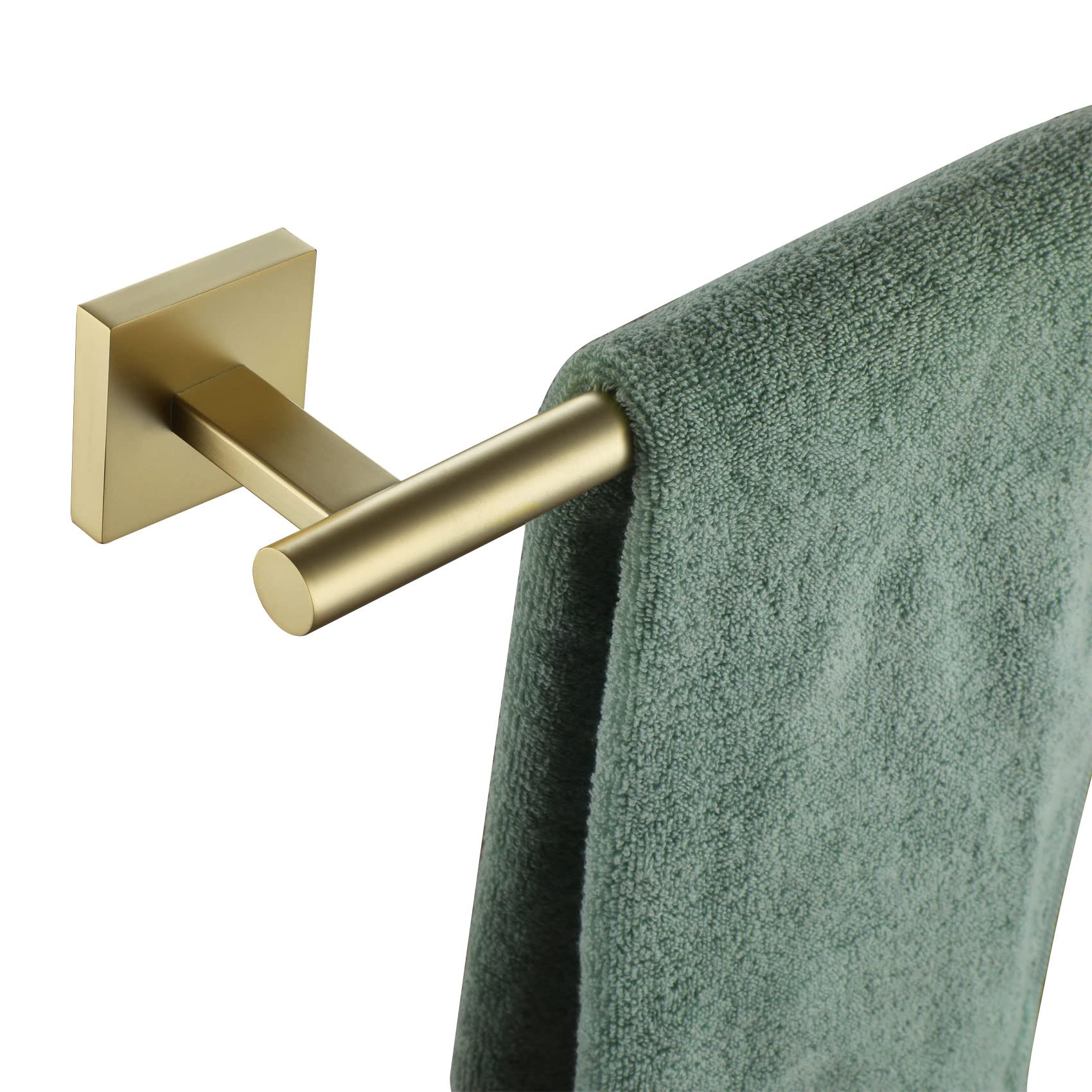 KOKOSIRI Towel Bar Bathroom Towel Holder for Bath Kitchen Cabinet Towel Rails 20 Inch Brushed Gold Stainless Steel B4005BG-L20