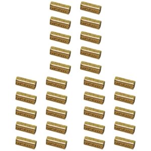 jojofuny 30 PCS Dollhouse Mini Mini Model Mini Fake Gold Brick Mini Gold Fake,