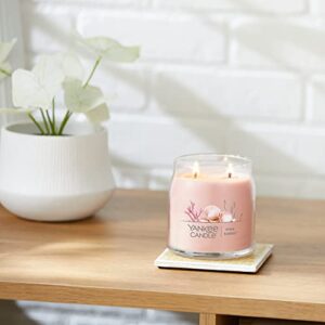 Yankee Candle Pink Sands Scented, Signature 13oz Medium Jar 2-Wick Candle, Over 35 Hours of Burn Time