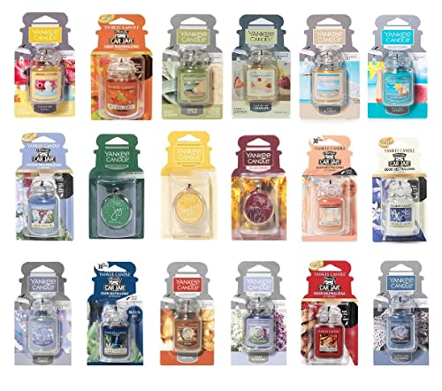 Yankee Candle Pack of 3 Ultimate Car Jar Random Mixed Scents