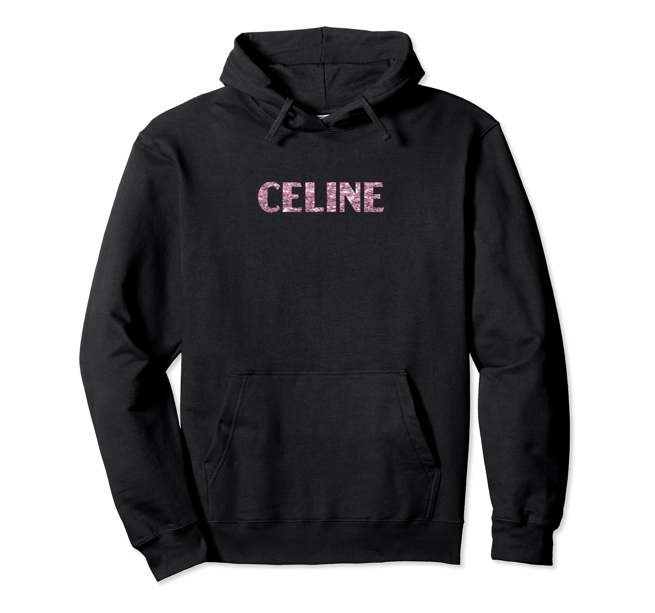 Celine Heart Pink Pullover Hoodie