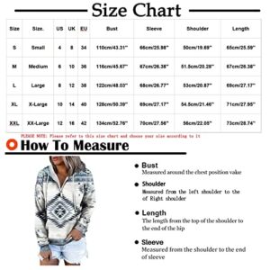 friday black early deals Women's Western Aztec Ethnic Style Hooded Sweatshirts Casual Folk Pullover Long Sleeve Pocket Hoodies volleyball gifts for teen girls Beige 2X