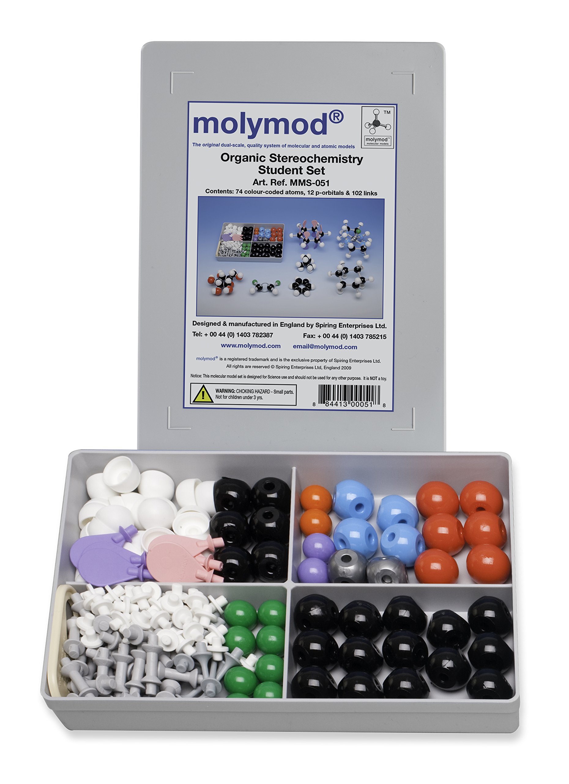 Molymod MMS-051 Organic Stereochemistry Student Set