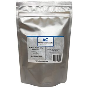 sodium molybdate - na2moo4*2h2o, 99% pure - 1 pound