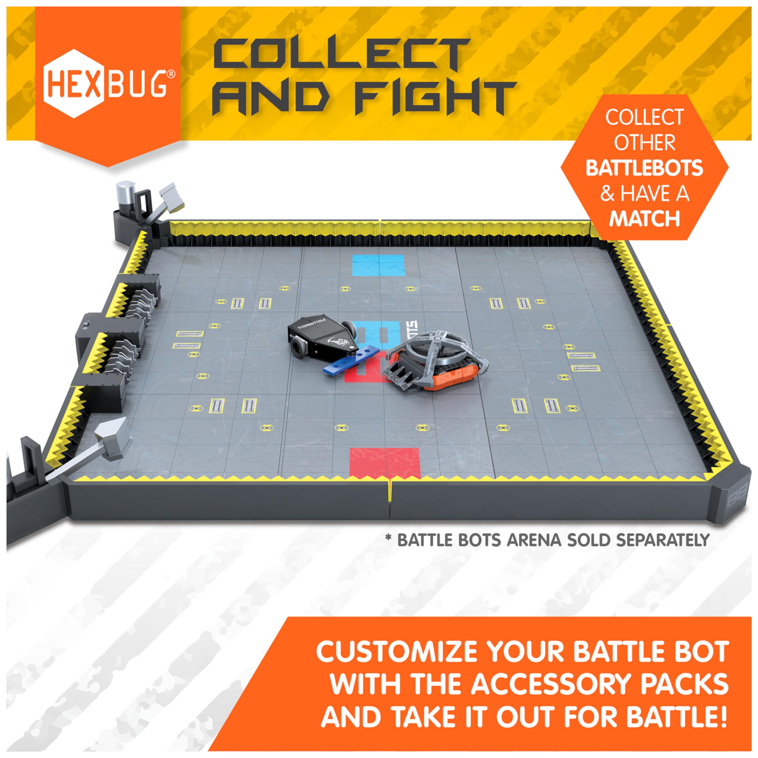 HEXBUG BattleBots Build Your Own Bot Tank Drive, Toys for Kids, Fun Battle Bot Hex Bugs