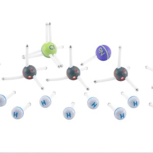 Happy Atoms Magnetic Molecular Modeling Introductory Set | Intro to Atoms, Molecules, Bonding, Chemistry | Create 508 Molecules | 73 Activities | Plus Free Educational App for iOS, Android