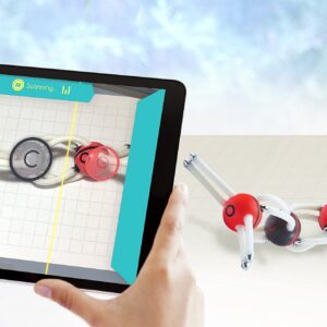 Happy Atoms Magnetic Molecular Modeling Introductory Set | Intro to Atoms, Molecules, Bonding, Chemistry | Create 508 Molecules | 73 Activities | Plus Free Educational App for iOS, Android