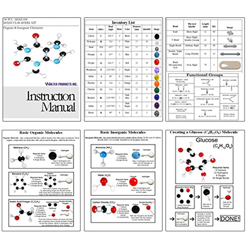 Parco Scientific PCM008 240PCs Molecular Model Kit