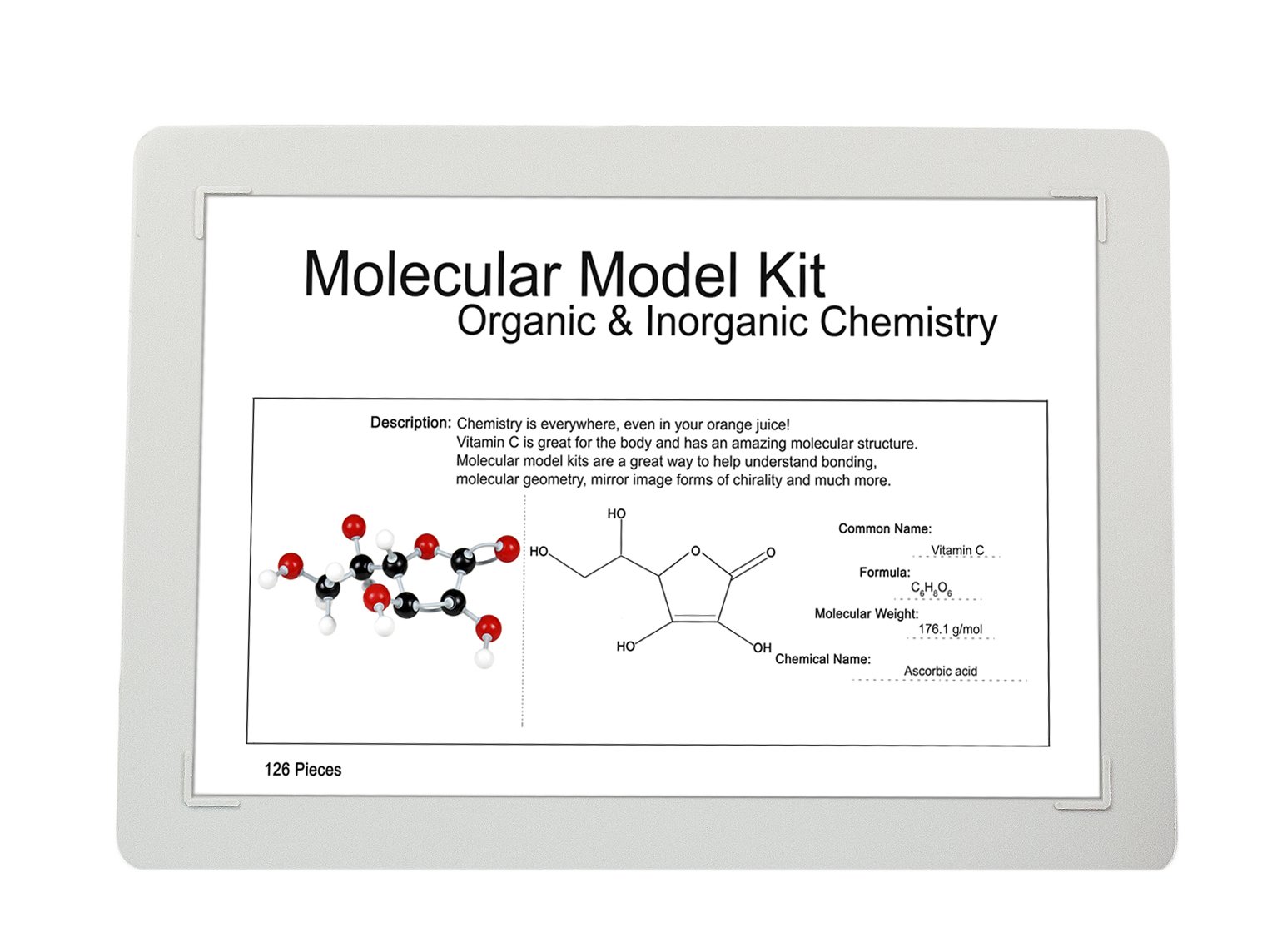 Parco Scientific PCM002 126 PCS - Molecular Model KIT