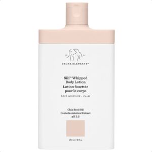 Drunk Elephant Sili Whipped Body Lotion. Deeply Moisturizes, Replenishes, and Soothes (240 mL / 8 Fl Oz)