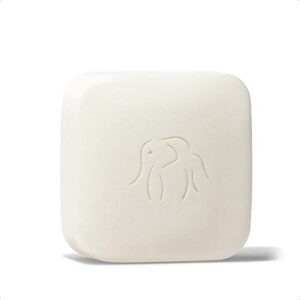 Drunk Elephant Baby Juju and Baby Pekee Bar Soap Travel Case. Exfoliating Face Wash and Moisturizing Bar Cleansers. 1 Ounce Each. Travel Duo.