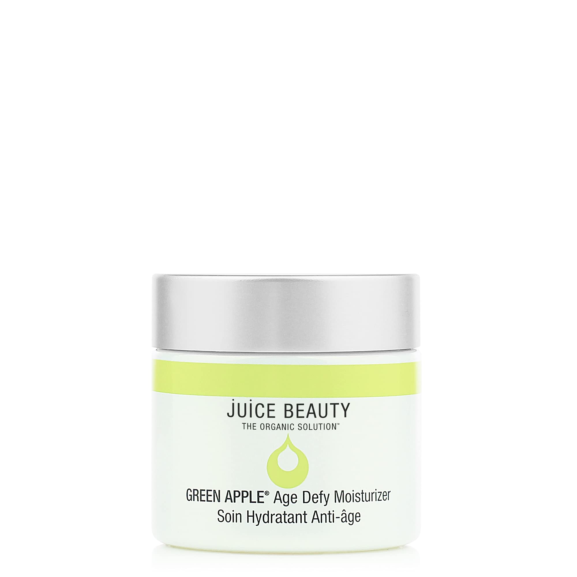 Juice Beauty GREEN APPLE Age Defy Face Moisturizer - Peptides, Green Tea - Brightening and Smoothing Skin - Clinically Proven Formula - Powerful Antioxidant Cocktail - 2 fl oz