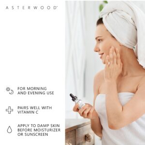 Asterwood Pure Hyaluronic Acid Serum for Face - Plumping, Anti-Aging & Hydrating - Fragrance-Free, Pairs Well with Vitamin C Face Serum & Hylunaric Acid Moisturizer, 118ml/4 oz