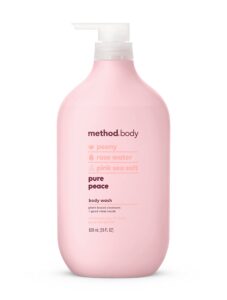 method body wash, pure peace, paraben and phthalate free, biodegradable formula, 28 oz (pack of 1)