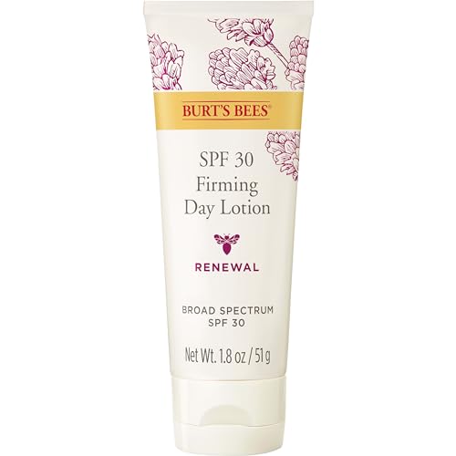 Burt's Bees Sunscreen Moisturizer for Face, SPF 30 Retinol Alternative Facial Lotion for Anti-Aging Skincare & Daytime Protection,1.8 Ounce (Packaging May Vary)