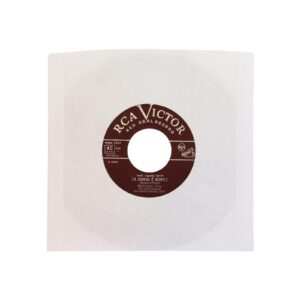 (50) Square Deal Recordings & Supplies 7" Record Paper Inner Sleeves - White Archival Acid Free - #07IW - 50 Sleeves