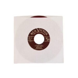 (50) Square Deal Recordings & Supplies 7" Record Paper Inner Sleeves - White Archival Acid Free - #07IW - 50 Sleeves