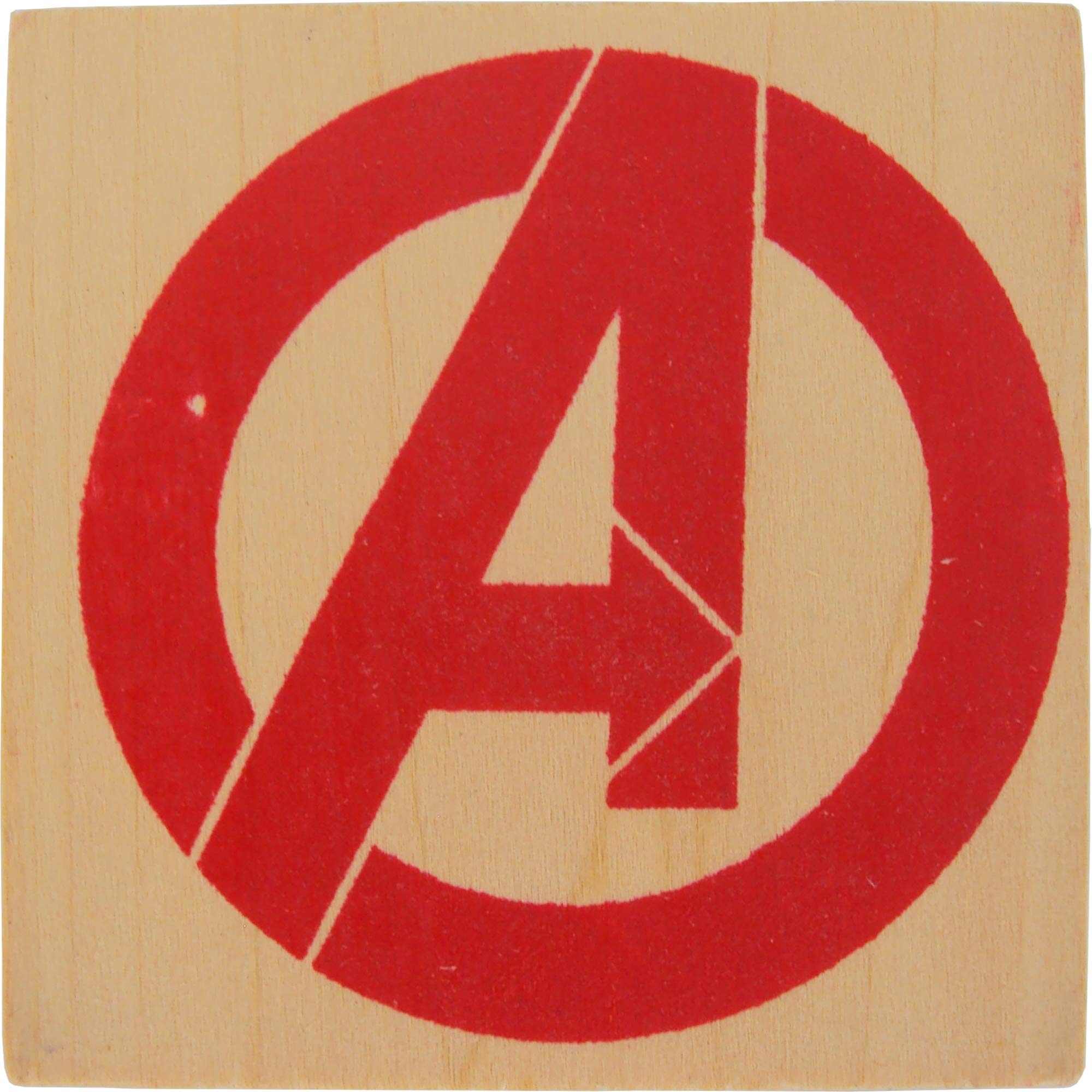 Square Deal Recordings & Supplies The Avengers A Logo Rubber Stamp