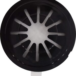 100 Black Adhesive Backed Spider CD / DVD Hubs (Rosettes) - #CDNRSPBK - For Gluing into a Double or Triple Chubby CD Jewel Box To Increase Capacity! (Also Called Hubcaps or Caps)