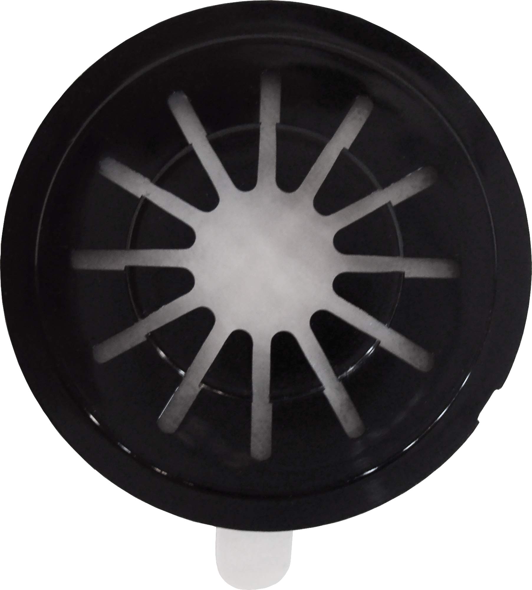 100 Black Adhesive Backed Spider CD / DVD Hubs (Rosettes) - #CDNRSPBK - For Gluing into a Double or Triple Chubby CD Jewel Box To Increase Capacity! (Also Called Hubcaps or Caps)