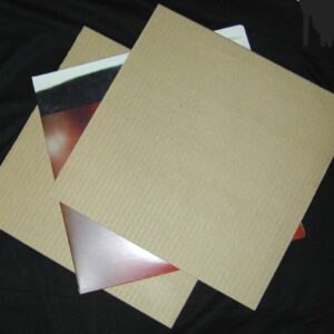 (100) - 12" Kraft Brown LP Record Pads - 12 7/16" x 12 7/16"