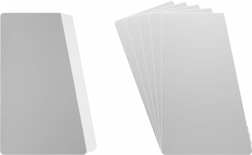 (30) Comic Book Divider Cards - SLOPED Lesser Cut - White, Standard 30mil - 7" x 11" - #CXNS11WH30DI