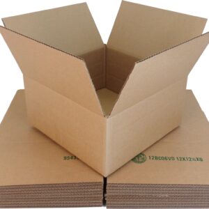 10 Kraft Brown 10-40 Vinyl 12" Record Cardboard Multi-Depth Mailers #12BC06VD - Shipping Boxes/Containers (LP, 33RPM, Album)