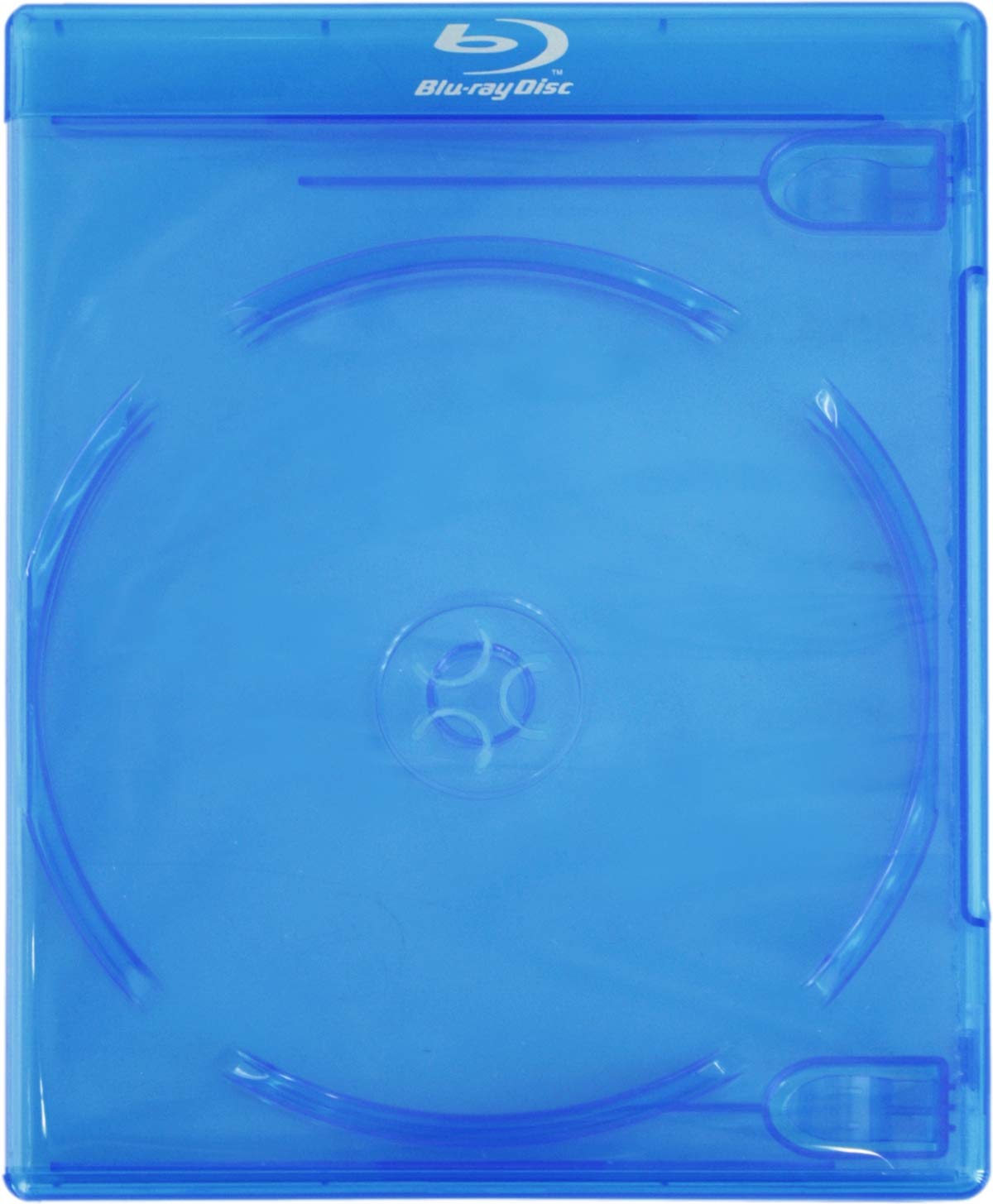 (100) Empty Standard DOUBLE Blue Replacement Boxes / Cases for Blu-Ray Disc Movies #BR2R12BL