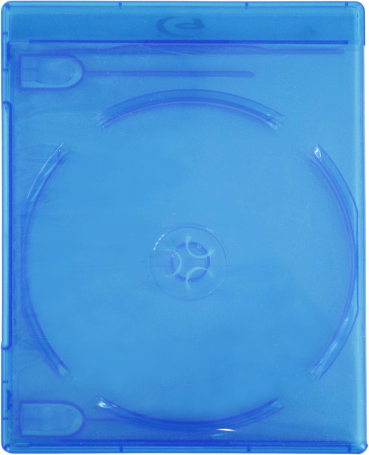 (100) Empty Standard DOUBLE Blue Replacement Boxes / Cases for Blu-Ray Disc Movies #BR2R12BL