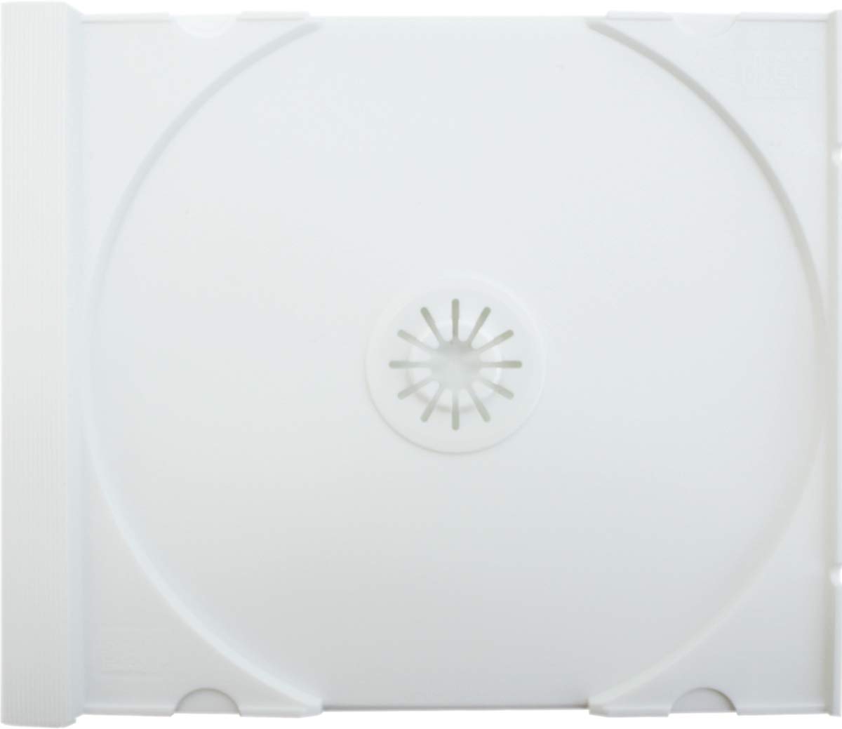 10 Solid White Colored Replacement CD Trays / Inserts for CD Jewel Boxes! #CDIR80SW- Fits any standard size 10mm Jewel Box!