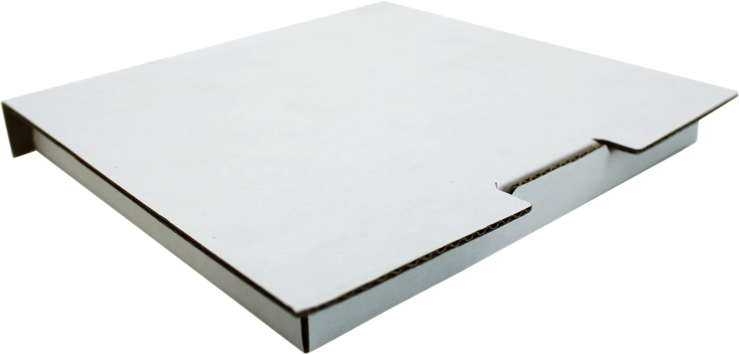 (10) Standard Fold-Up White Cardboard Single CD Jewel Case Mailers - CDBC01 - Shipping Boxes