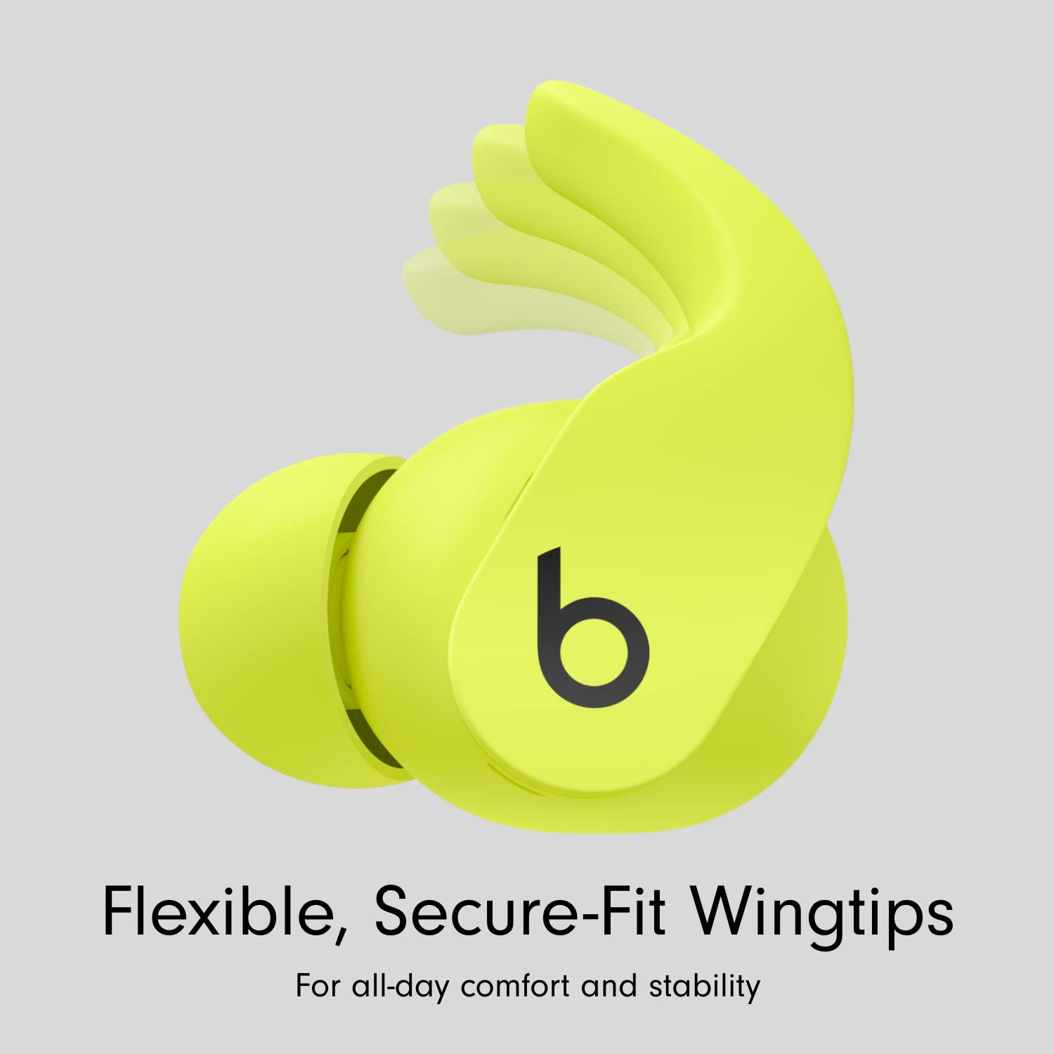 Beats Fit Pro - True Wireless Noise Cancelling Earbuds - Apple H1 Headphone Chip, Compatible with Apple & Android, Class 1 Bluetooth, Built-in Microphone, 6 Hours of Listening Time - Volt Yellow