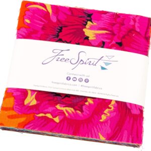 Free Spirit Fabrics Kaffe Fassett Rainbow Stash Charm Pack