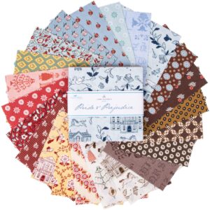 Jane Austen's House Pride & Prejudice 5" Stacker 42 5-inch Squares Charm Pack Riley Blake 5-13770-42