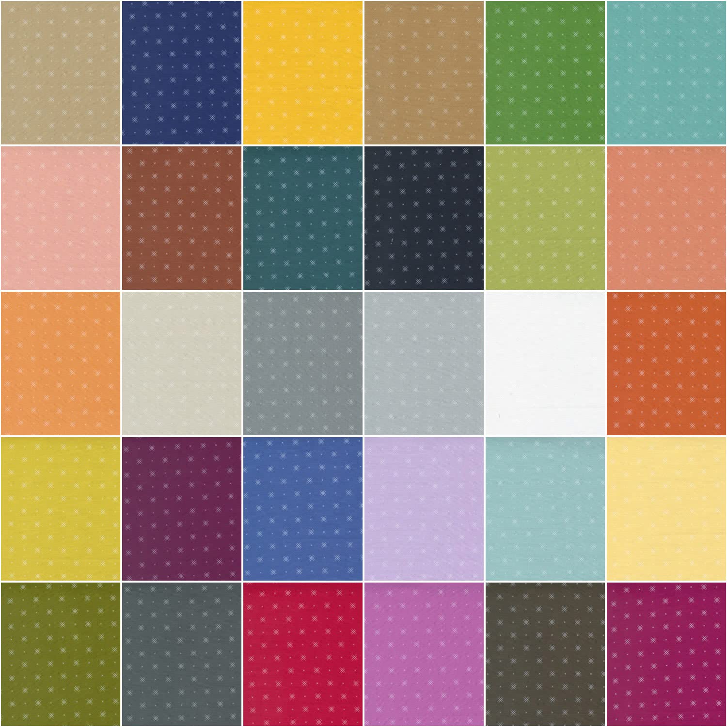 Moda Fabrics Beyond Bella Charm Pack by Annie Brady; 42-5'' Precut Fabric Quilt Squares