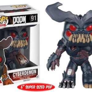 Funko POP Games: Doom - Cyberdemon Action Figure, 6"