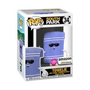 Funko Pop! Animation: South Park - Flocked Towelie Vinyl Figure, Amazon Exclusive