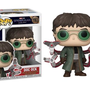 Funko No Way Home + Protector: Spider-Man (Series 3) Pop! Marvel Vinyl Figure (Bundled with ToyBop Box Protector Collector Case) (Doctor Octopus)