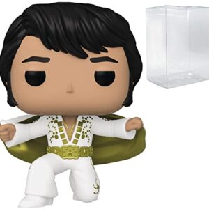 POP Rocks: Elvis - Elvis Pharaoh Suit Funko Vinyl Figure (Bundled with Compatible Box Protector Case), Multicolored, 3.75 inches