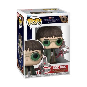 POP Marvel: Spider-Man: No Way Home - Doc Ock Funko Vinyl Figure (Bundled with Compatible Box Protector Case), Multicolor, 3.75 inches