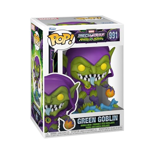 Funko POP Marvel: Monster Hunters - Green Goblin,Multicolor